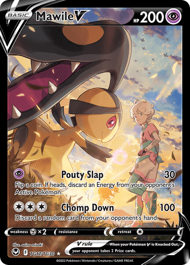Mawile V, Silver Tempest Trainer Gallery TG17