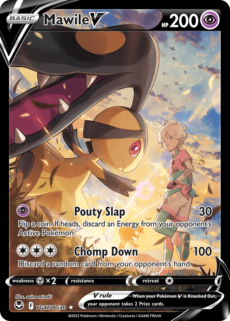 Mawile V, Silver Tempest Trainer Gallery TG17