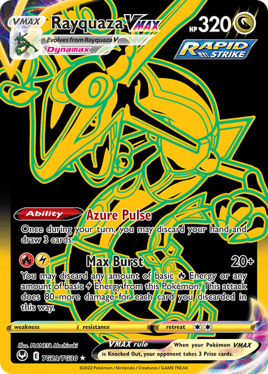Rayquaza VMAX, Silver Tempest Trainer Gallery TG29