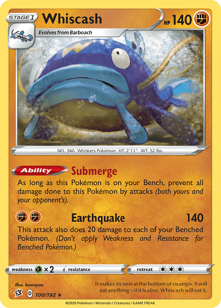 Whiscash, Rebel Clash 100