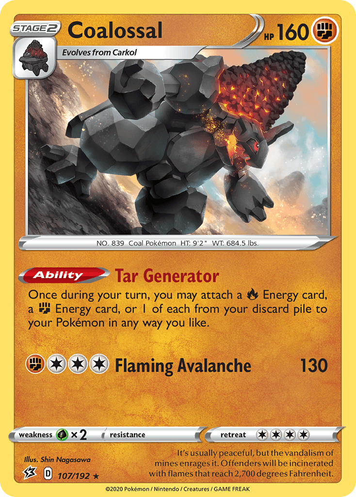 Coalossal, Rebel Clash 107