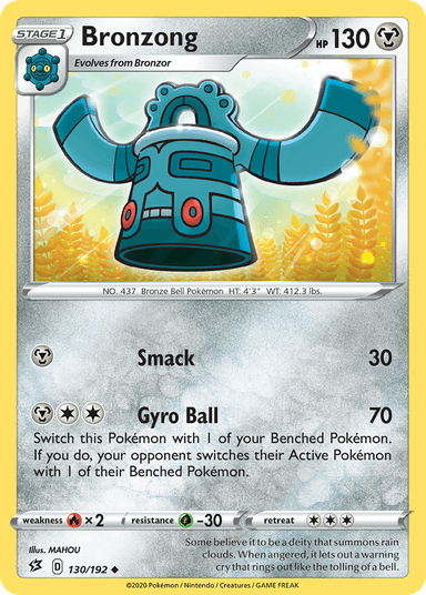 Bronzong, Rebel Clash 130