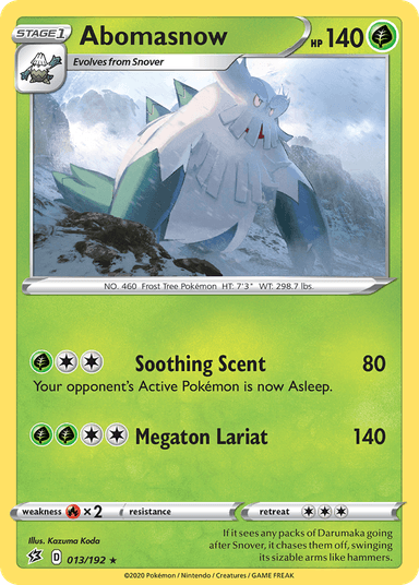 Abomasnow, Rebel Clash 13