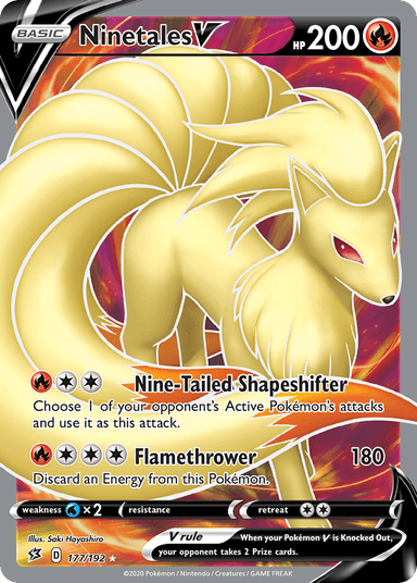 Ninetales V, Rebel Clash 177