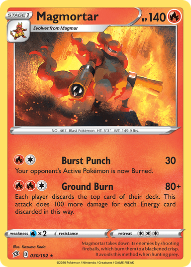 Magmortar, Rebel Clash 30