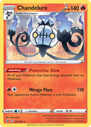 Chandelure, Rebel Clash 33