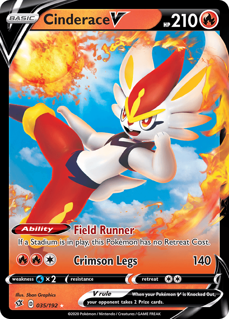 Cinderace V, Rebel Clash 35