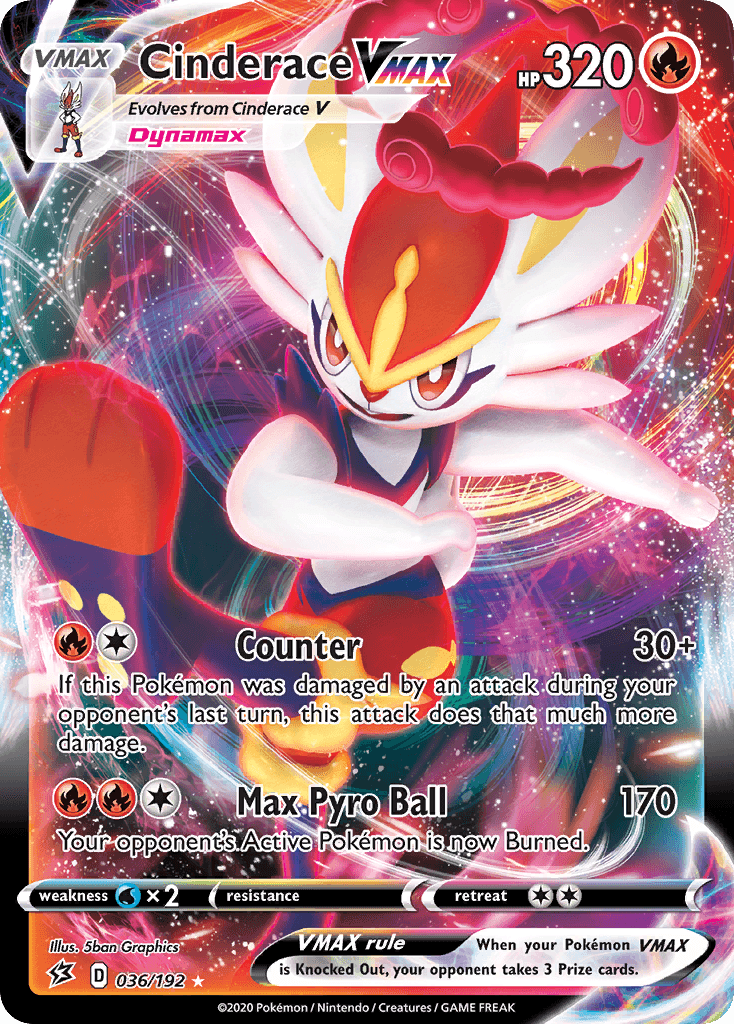 Cinderace VMAX, Rebel Clash 36