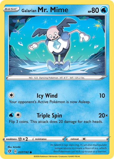 Galarian Mr. Mime, Rebel Clash 37