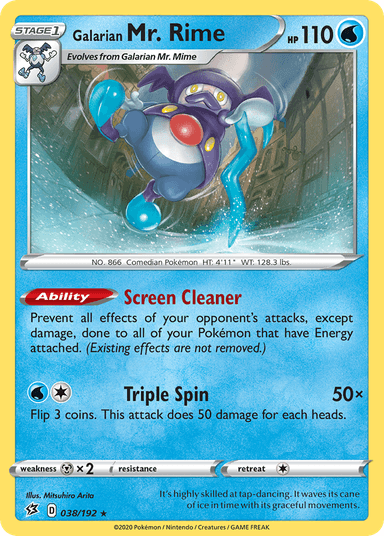 Galarian Mr. Rime, Rebel Clash 38