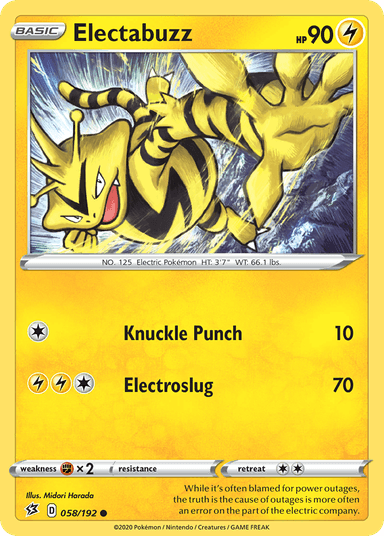 Electabuzz, Rebel Clash 58