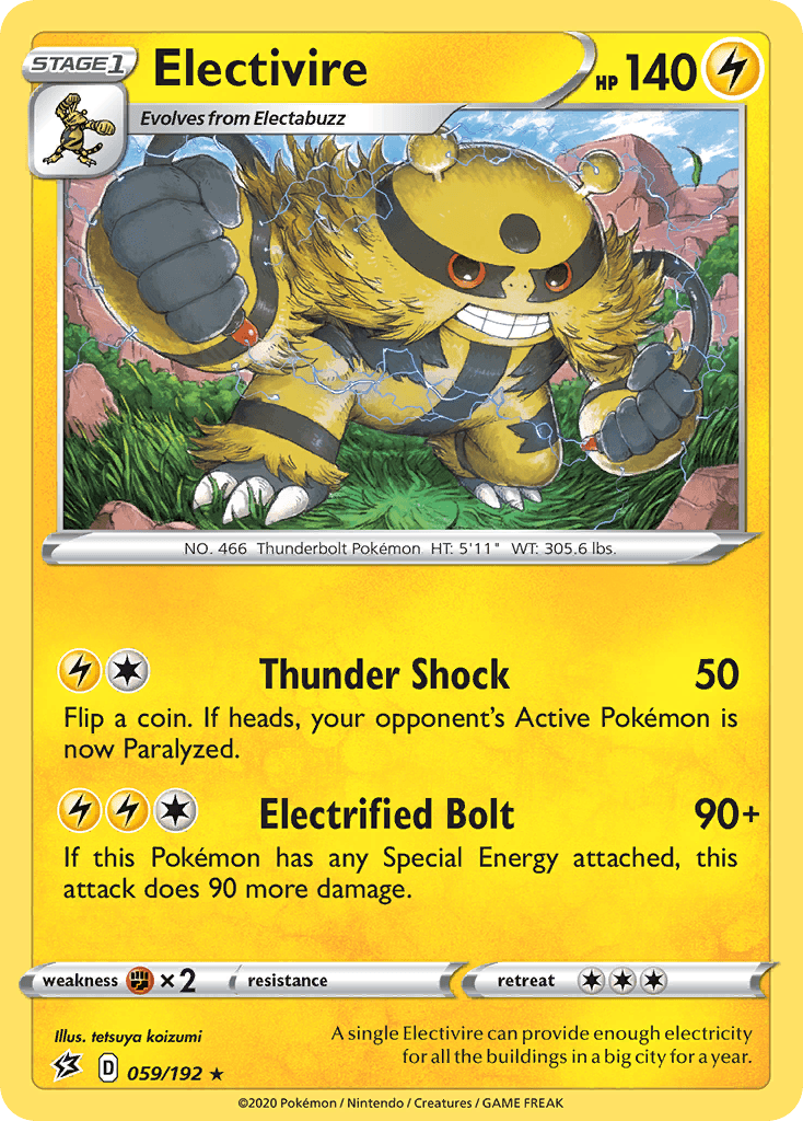 Electivire, Rebel Clash 59