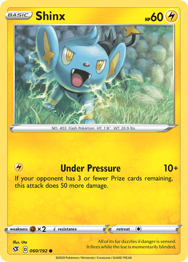 Shinx, Rebel Clash 60