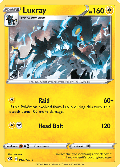 Luxray, Rebel Clash 62
