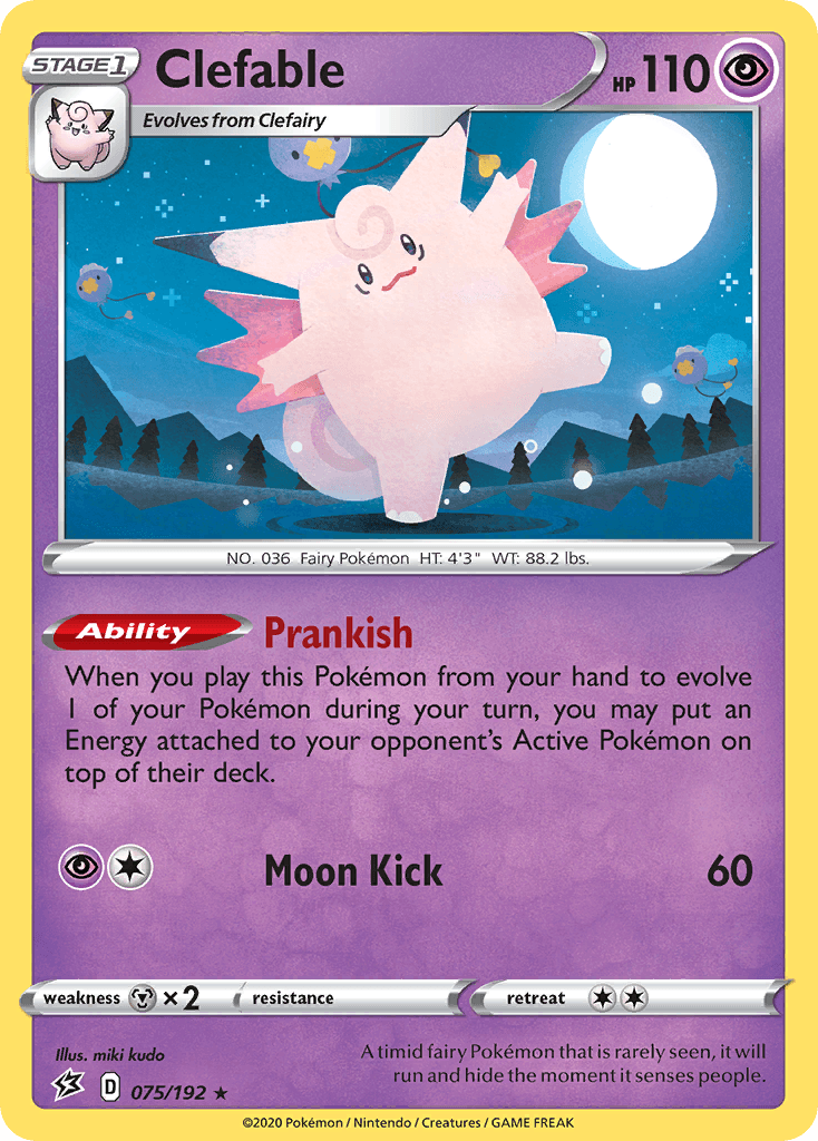 Clefable, Rebel Clash 75