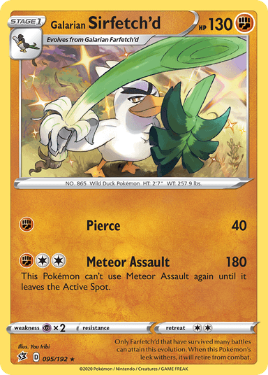 Galarian Sirfetch'd, Rebel Clash 95