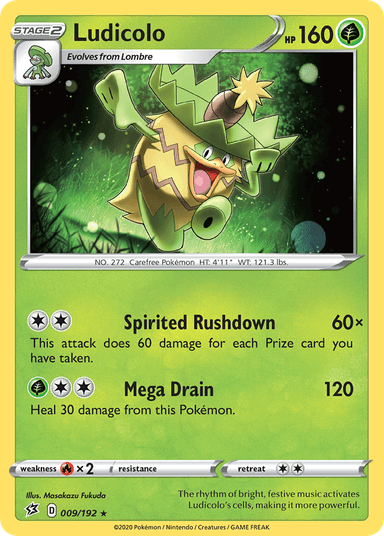 Ludicolo, Rebel Clash 9