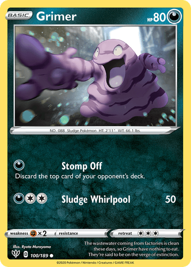 Grimer, Darkness Ablaze 100