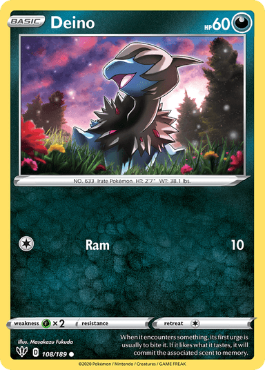 Deino, Darkness Ablaze 108