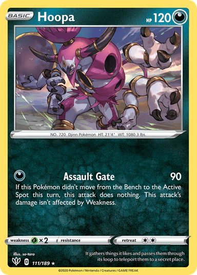 Hoopa, Darkness Ablaze 111