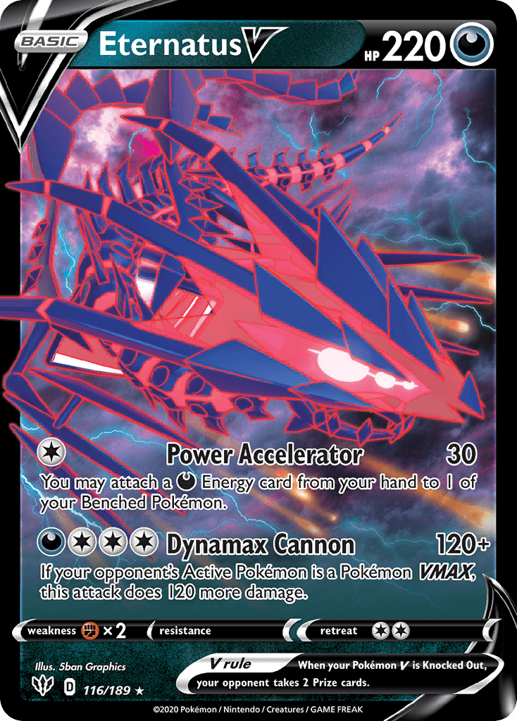 Eternatus V, Darkness Ablaze 116