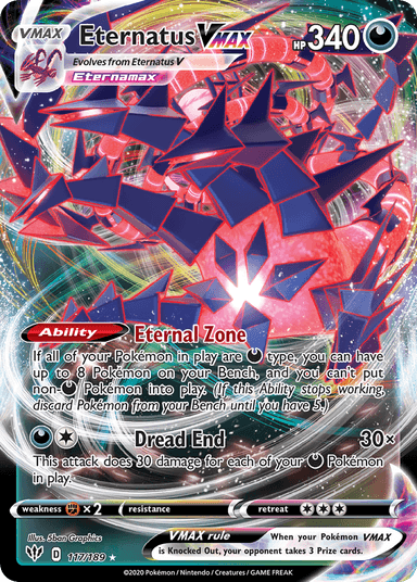 Eternatus VMAX, Darkness Ablaze 117