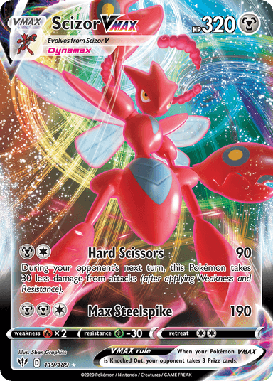 Scizor VMAX, Darkness Ablaze 119
