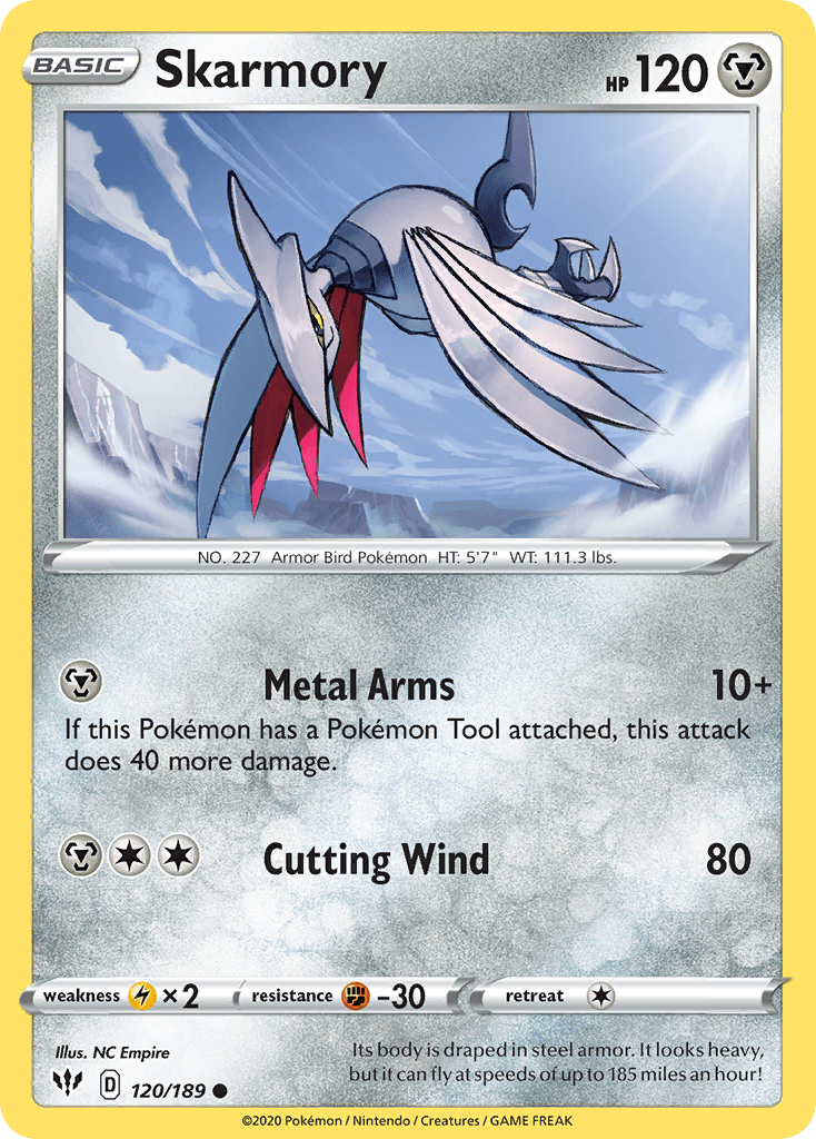 Skarmory, Darkness Ablaze 120
