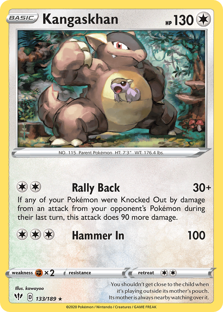 Kangaskhan, Darkness Ablaze 133