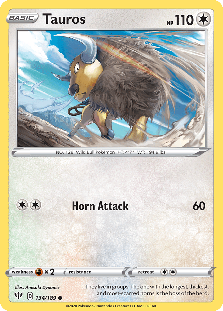 Tauros, Darkness Ablaze 134