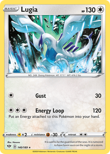 Lugia, Darkness Ablaze 140