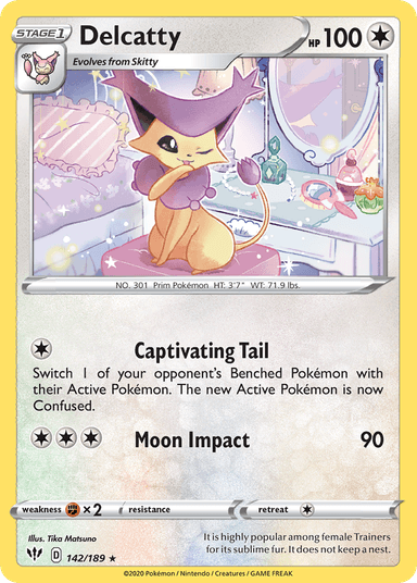 Delcatty, Darkness Ablaze 142