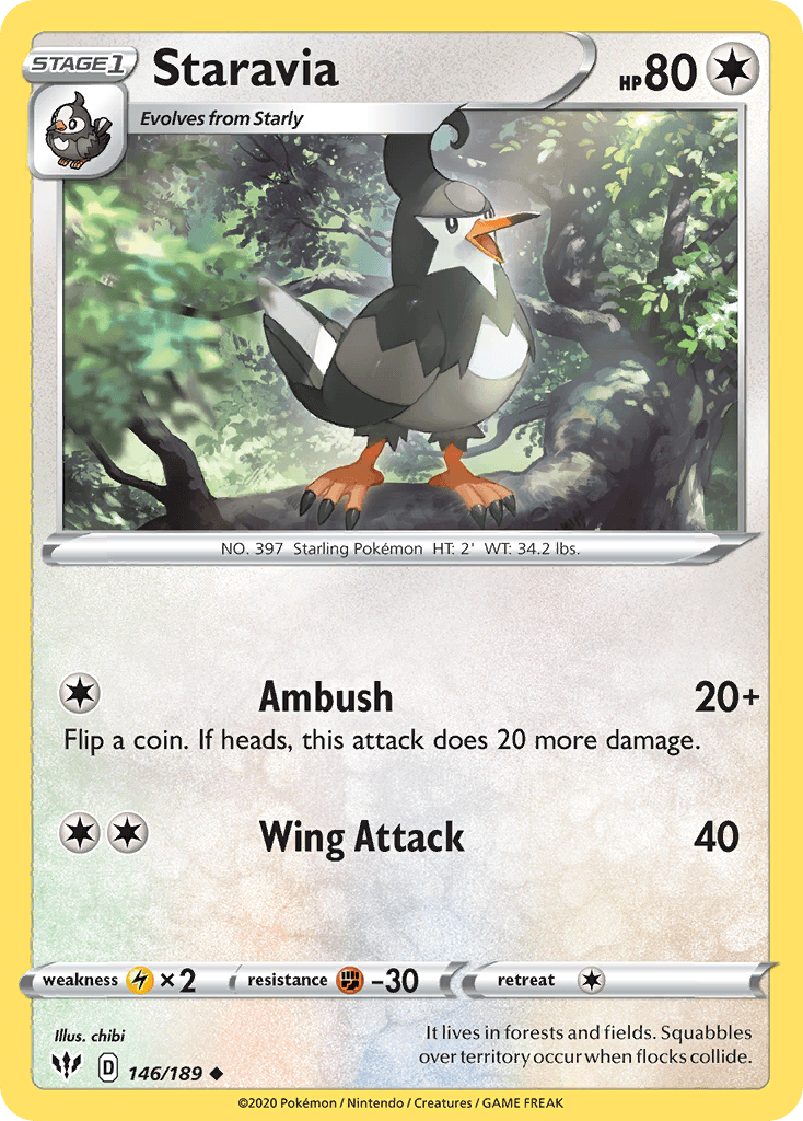 Staravia, Darkness Ablaze 146