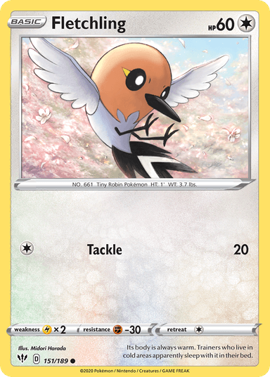 Fletchling, Darkness Ablaze 151