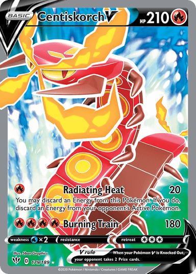 Centiskorch V, Darkness Ablaze 179