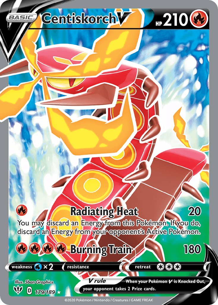 Centiskorch V, Darkness Ablaze 179