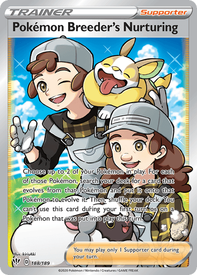 Pokémon Breeder's Nurturing, Darkness Ablaze 188