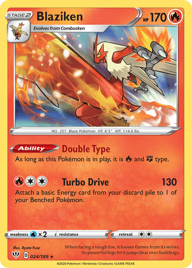 Blaziken, Darkness Ablaze 24