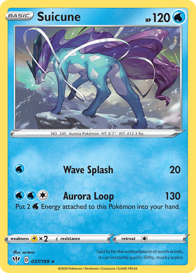 Suicune, Darkness Ablaze 37
