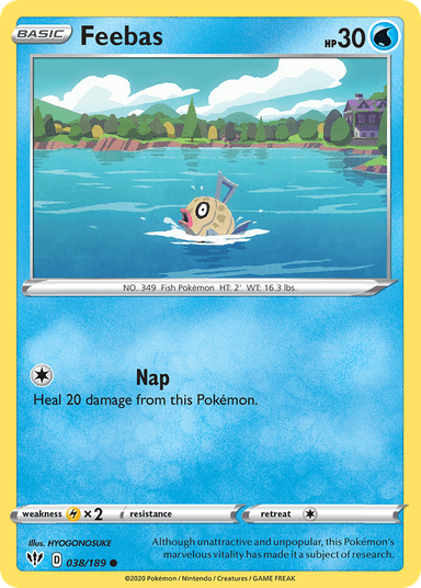 Feebas, Darkness Ablaze 38