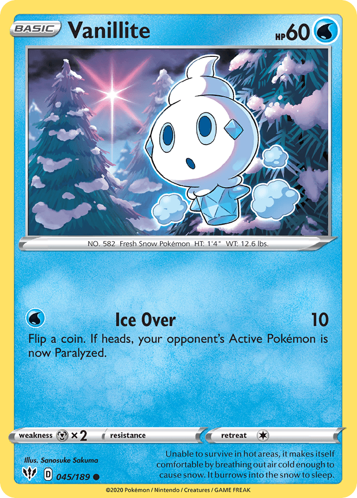 Vanillite, Darkness Ablaze 45