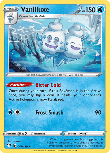 Vanilluxe, Darkness Ablaze 47