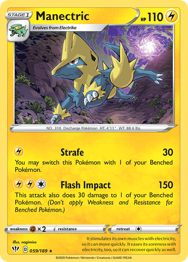 Manectric, Darkness Ablaze 59