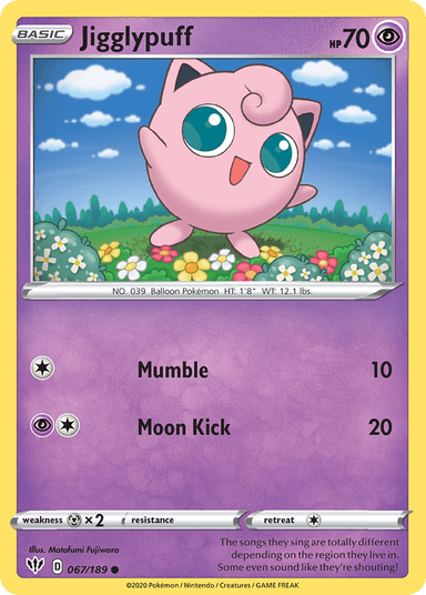 Jigglypuff, Darkness Ablaze 67