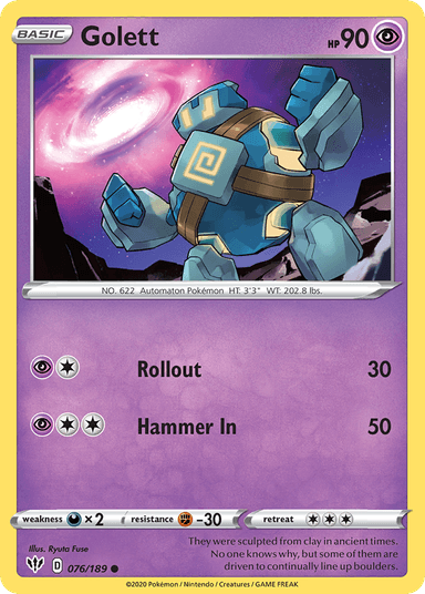 Golett, Darkness Ablaze 76
