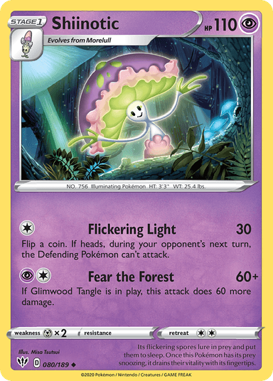 Shiinotic, Darkness Ablaze 80