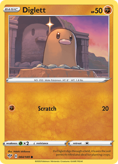 Diglett, Darkness Ablaze 84