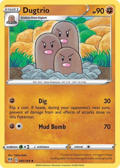 Dugtrio, Darkness Ablaze 85