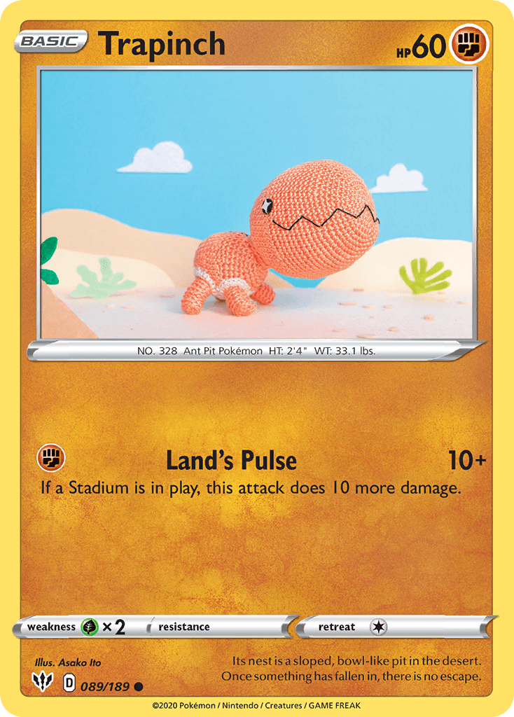 Trapinch, Darkness Ablaze 89