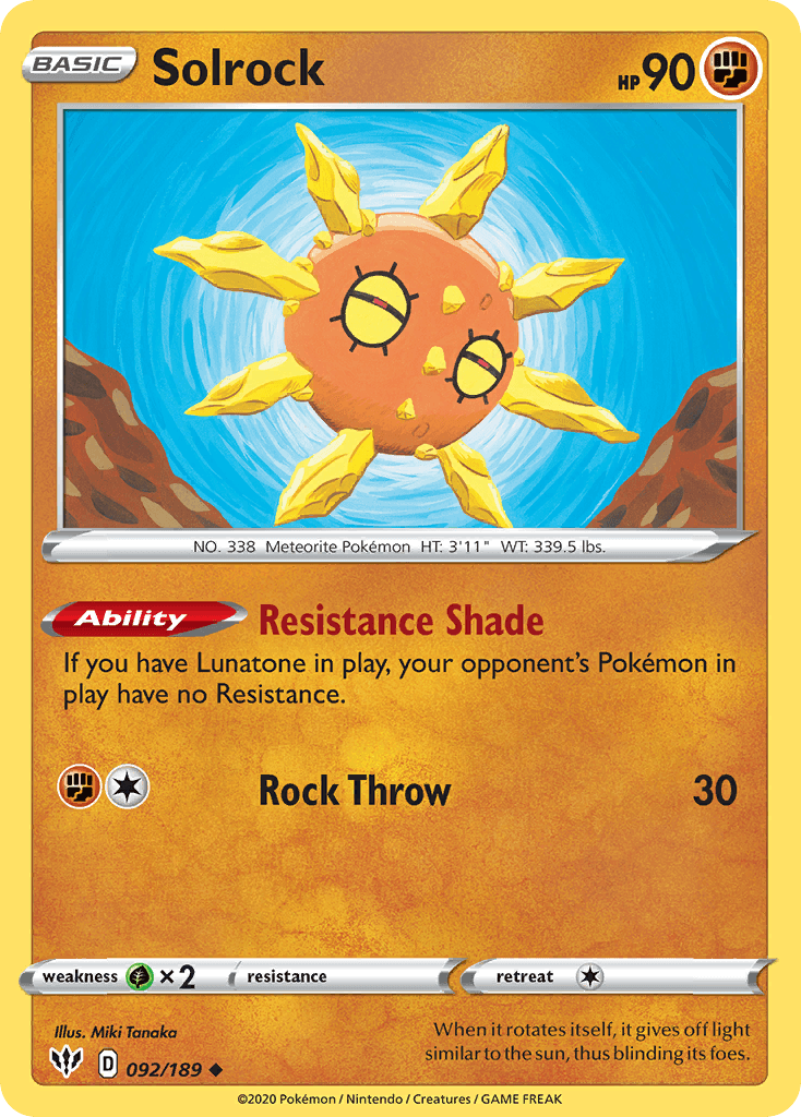 Solrock, Darkness Ablaze 92